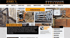 Desktop Screenshot of jerryswaterproofing.com
